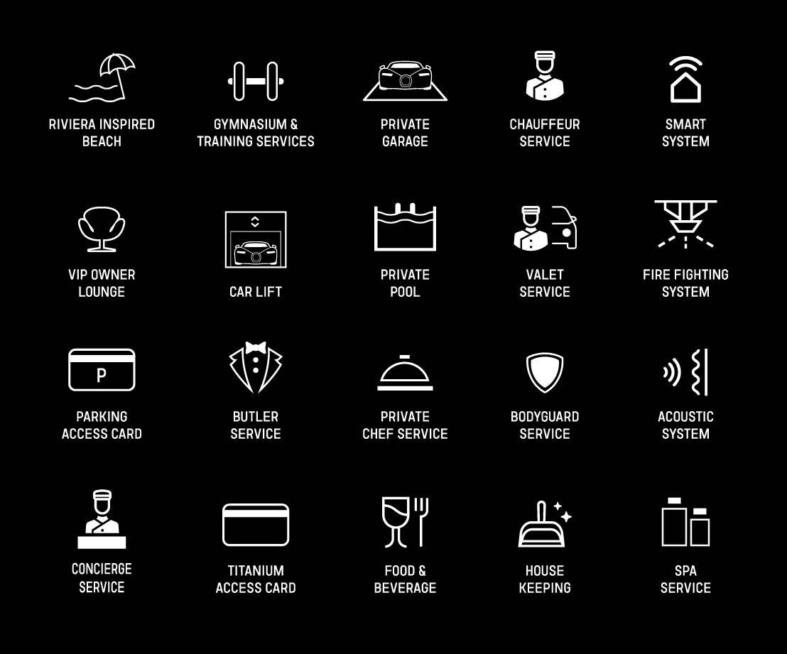 Bugatti Residences Facilities