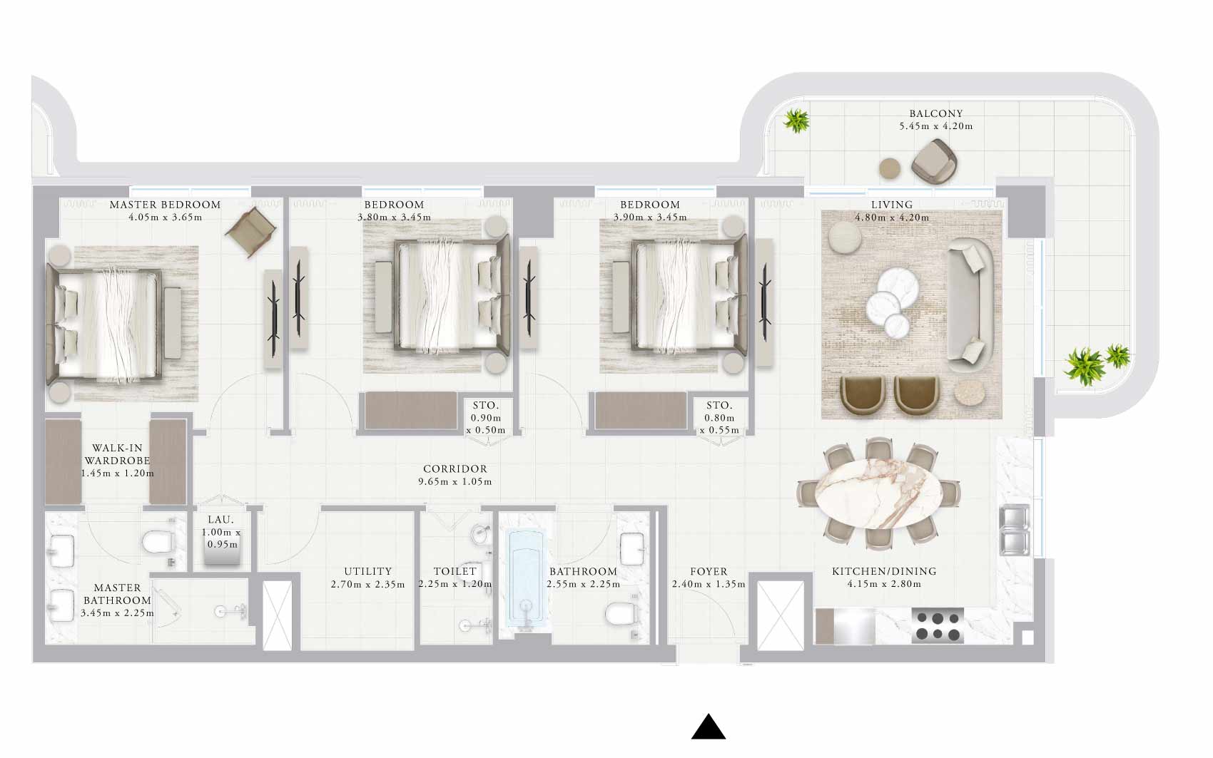OceanStar-3BR-Floorplan