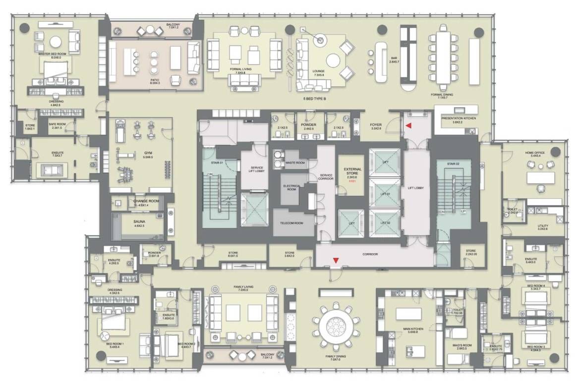 S-5BR-Floorplan