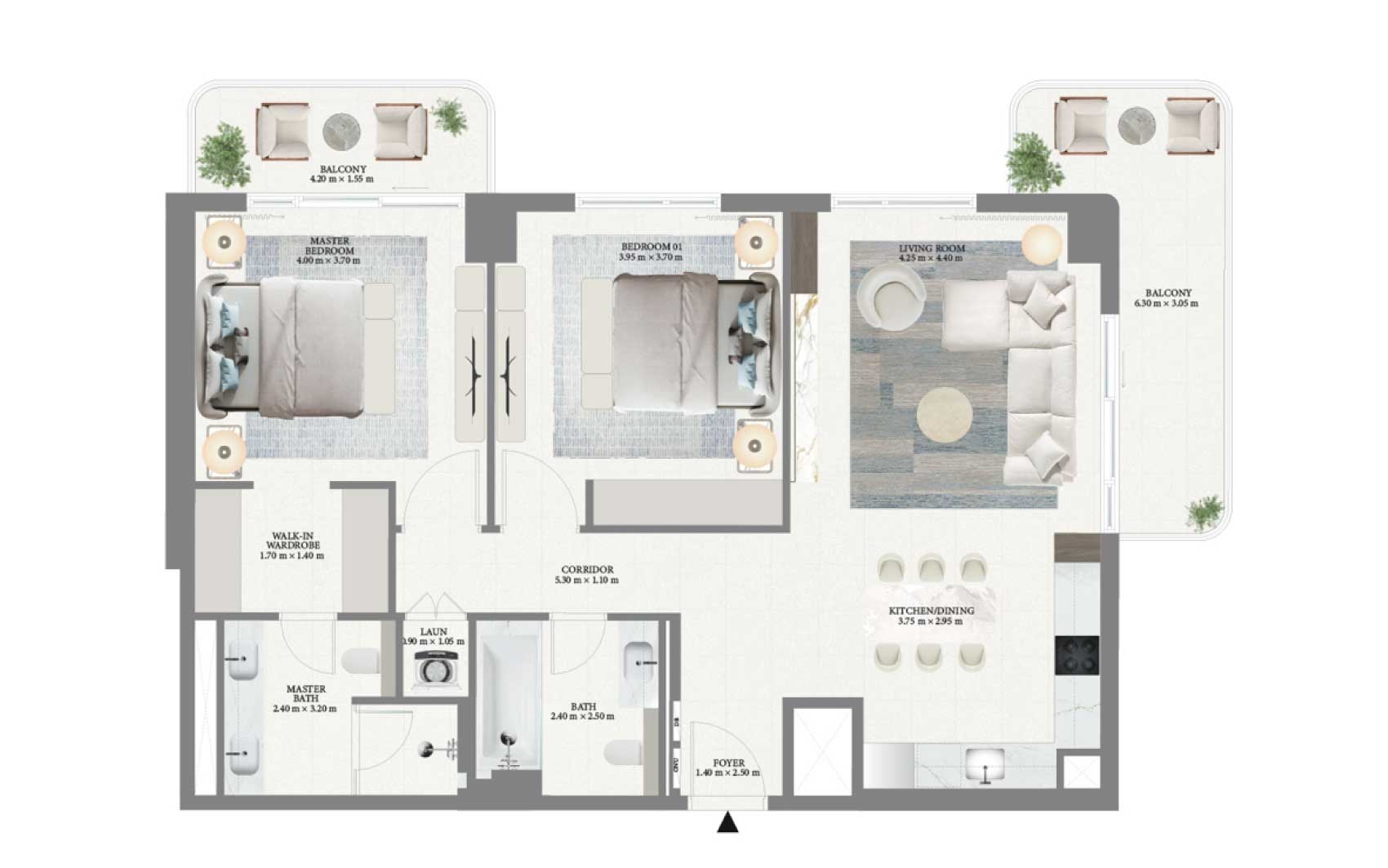 2BR-layout