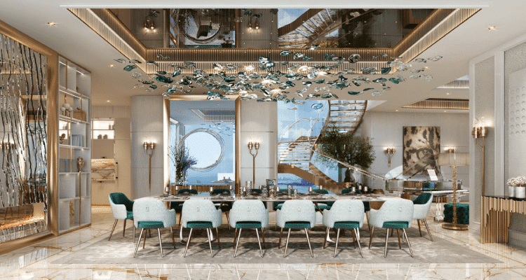 Damac Bay dinning room Damac Bay dinning room